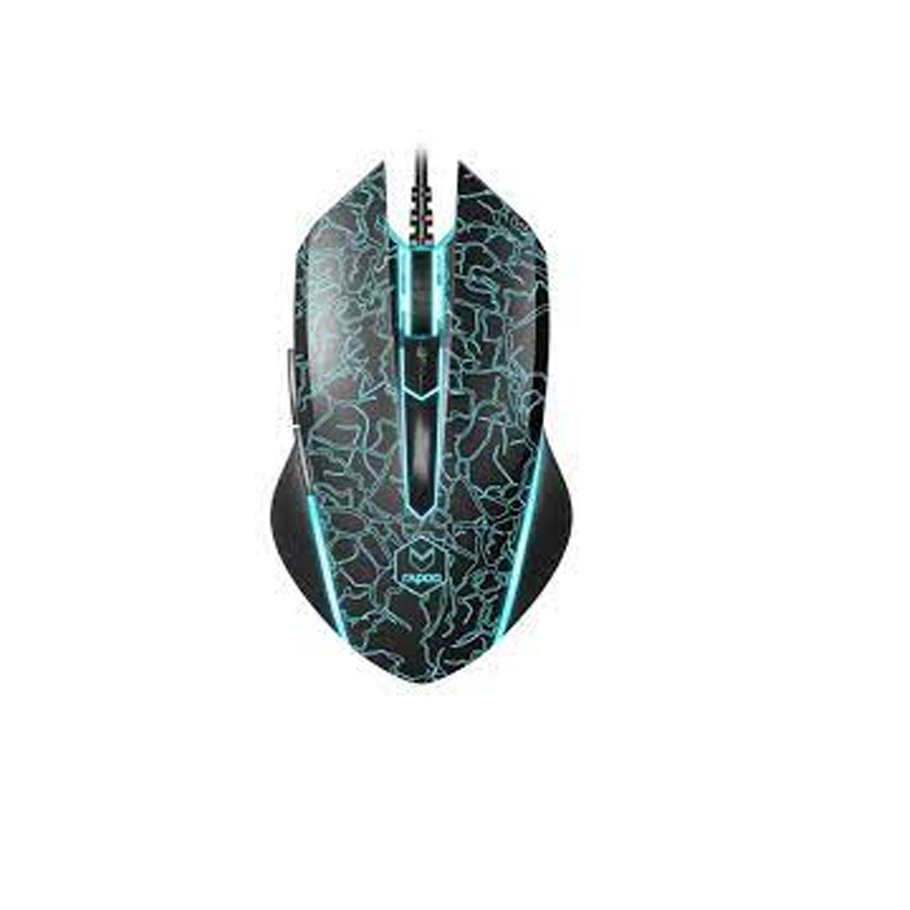 V18 Black with Blue Lighting Mouse V18 Black with Blue Lighting Mouse